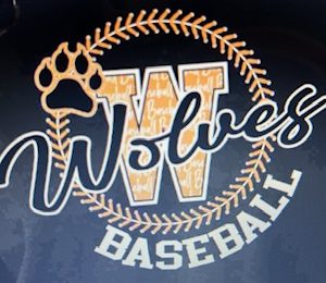 Wolves Baseball (White Text)